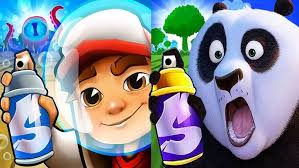 Subway Surfers Underwater Malik Winter Holiday Surfer vs Subway Kung Fu  Panda 3D Runner