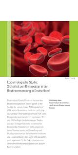Antikoagulantien, allgemein bekannt als blutverdünner, sind chemische substanzen, die eine beträchtliche anzahl von verbindungen wird zur verwendung als antikoagulantien untersucht. Https Www Bips Institut De Fileadmin Bips Downloads Infomaterial 07 Projektkarte Rivaroxaba Pdf