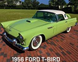 Image result for Buckskin Tan 1956 Thunderbird