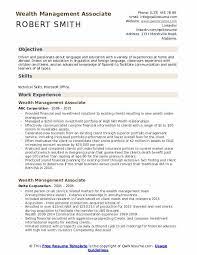 Wealth planning associate jobs | glassdoor. Wealth Management Associate Resume Samples Qwikresume