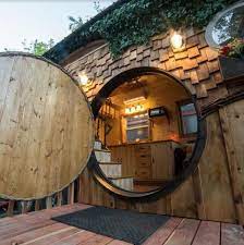 The Hobbit Tiny House Vacation In Lyons Colorado Tiny House Vacation Tiny Houses For Rent Tiny House Village