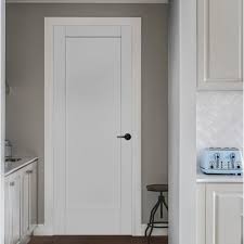 Jeld Wen 36 In X 96 In Moda Primed Pmp1011 Solid Core Wood Interior Door Slab Thdjw221100004 The Home Depot Wood Doors Interior Doors Interior French Doors Interior