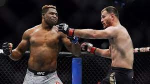 Нганну победил досрочно, отправив соперника в нокаут во втором раунде. Stipe Miochich Fransis Ngannu Boj Za Zvanie Samogo Silnogo Bojca Ufc Youtube