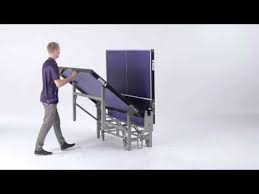 Eps 3000 Table Tennis Table Assembly Video Youtube Table Tennis Tennis Table
