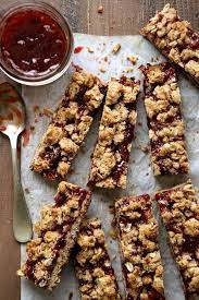 Oatmeal Jam Bars Completely Delicious Recipe Jam Bars Desserts Bars Recipes