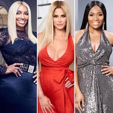 The real housewives of atlanta (abbreviated rhoa) is an american reality television series that premiered on october 7, 2008, on bravo. Nene Leakes Marlo Hampton Praise Kim Zolciak Biermann On Wwhl And Reveal They Want Her Back On Rhoa Nene Says I D Bring Back Kim Cause She S An Og