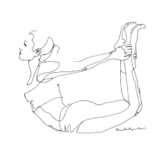 Yoga Line Drawings Loveheartsart Yoga Drawing Yoga Illustration Yoga Art