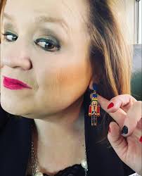 Music teacher shares Nutcracker earrings