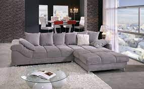 Großzügige wohnlandschaft in verschiedenen grautönen von xora auf dieser wohnlandschaft. Wohnlandschaft In Hellgrau Mit Kissen Kaufen Kissen Kaufen Couch Mobel Mobelideen