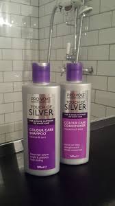 After you have washed your hair, apply a lightweight conditioner. Touch Of Silver Colour Care Shampoo And Conditioner Pro Voke Touchofsilver Platinum Blonde Whit Shampoo For Gray Hair Blonde Hair Care Silver Hair Shampoo