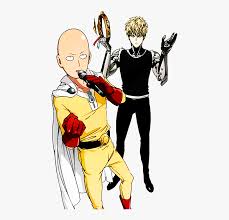 If you manage to finish this trial stage, you will have the chance to get many interesting prizes, including a genos backpack skin in free fire that is really interesting for you to have. Transparent Saitama And Genos Made By Me From The One Punch Man Saitama And Genos Png Png Download Transparent Png Image Pngitem