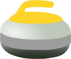 Since the amount the stone curls is dependant upon time, the stone will not have as much time to curl and will therefore travel straighter. Einem Curling Stein Public Domain Vektoren