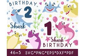 Free Free 129 Svg Baby Shark 1St Birthday Png SVG PNG EPS DXF File