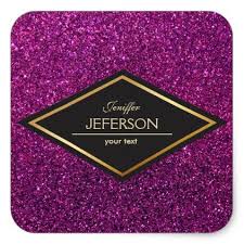 Glitter Business Name Sticker Zazzle Com Name Stickers Business Names Salon Gifts