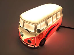 Surfbus Regenboog Lamp Vw Accessories Volkswagen Bus Volkswagen
