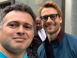 Glen Powell 🤝 Colman Domingo #RunningManMovie