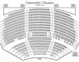 Seating Charts Weidner Center For The Performing Arts