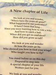 Poem A New Chapter Of Life Graduation Memories Graduation Boards Graduation Quotes