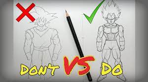 Drawing dragonball z characters is always fun. Don T Vs Do Compilation Dragonball Edition How To Draw Youtube