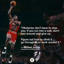 In business just as in sports, it is crucial to persevere through hard times. 15 Motivational Quotes From Legends In Sports