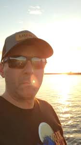 Sea lions and beautiful Pacific sunset in Astoria, Oregon