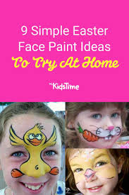 Not only do kids love face painting, adults also love to have their faces being painted with all kinds of symbols and patterns. 9 Simple Easter Face Paint Ideas To Try At Home