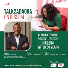 Credits sahara tv sahara reporters #takeitback tv sowore2019: Yele Sowore Shows More Seriousness About Endsars Politics Nigeria