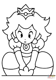 Explore 623989 free printable coloring pages for your kids and adults. Kawaii Princess Peach Coloring Page Free Printable Coloring Pages Coloring Home