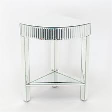Every home or apartment has corners. Wayborn Pine Wood Beveled Mirror Corner Table Walmart Com Walmart Com