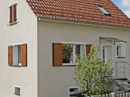 Objekt Hilzingen Produkt Schiebeladen Klappladen Modell Msv Ms Rahmen R75 Fensterladen Holz Haus Fensterladen Fassadenfarbe