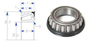 Details About Enduro Brand Tapered Sealed Roller Bearing Set Timken Lm11900la Lm11910 Set 88
