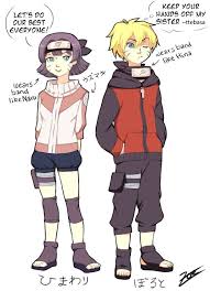 Series episodes boruto has become part of a ninja team led by naruto's protege konohamaru sarutobi, which also consists of. Himawari And Boruto Naruto Shippuden Anime Naruto Gaiden Naruto