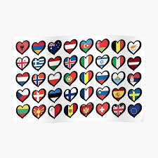 Starring ferrell and rachel mcadams, the film follows icelandic singers lars erickssong and sigrit ericksdóttir as they are given the chance to represent their country at the eurovision song contest. Eurovision Posters Redbubble