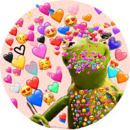 Image result for kermit the frog with hearts. Download Kermit Frog Love Lovely Hearts Heart Ilikeyou Kermit With Love Hearts Png Free Png Images Toppng