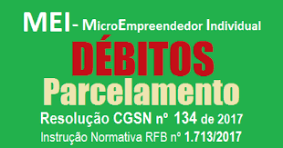 A resolução ratifica a competência da receita federal (rfb) para o parcelamento de débitos do microempreendedor individual (mei), salvo quando houver a . Receita Federal Regulamenta O Parcelamento De Debitos Do Mei Siga O Fisco
