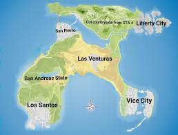 This map seems to be a bit interesting as it matched with the previous gta 6 map images that were leaked initially. Gta 6 Concept World Map Games Mapsland Maps Of The World