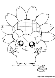 More then 7500 coloring pages from scouting, holidays, movies, fairy tales and many more. Hamtaro Coloring Picture