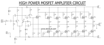 We also include a suitable power supply circuit with the use of mosfetamplifier with 200w of power, not only of his course schematic diagram for the layout design is also already there. High Power Mosfet Amplifier Irf540n Electronic Circuit