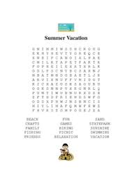 If you ally dependence such a referred 100 summer vacation words word search answers bookcontinue reading 100 summer vacation words answer key pdf Summer Vacation Word Search Worksheets Teaching Resources Tpt