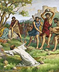 Acts 8 Stoning Of Stephen Biblia Imagen Biblia Ilustraciones Biblicas