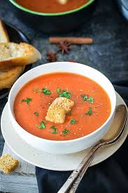 Warm Up Your Evenings With Tamatar Ka Shorba Spiced Indian Tomato Soup Toss Everything In Your Instant Pot And In 2020 Indian Tomato Soup Indian Spices Tomato Soup