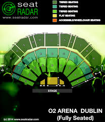 3arena Formerly O2 Dublin Ireland Seatradar Com