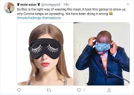 We were expecting cyril ramaphosa to address the nation live at 17 watch a live stream of cyril ramaphosa's coronavirus speech here You Had One Job South Africa S President Ramaphosa Hilariously Struggles To Put Coronavirus Mask On Daily Mail Online