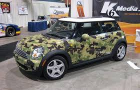Gallery 25 Crazy Camouflage Cars Mini Cooper Camo Baby Stuff Camouflage