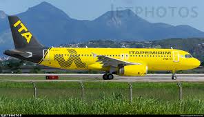 A itapemirim transportes aéreos (ita) abriu, às 12h de hoje, a venda de passagens em seu site e por meio de agências de viagens parceiras, com a oferta de tarifas especiais de lançamento, válidas para embarques em feriados e datas especiais, como réveillon e carnaval. Ps Spj Airbus A320 232 Ita Transportes Aereos Breno Dantas Jetphotos