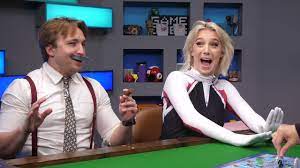 Courtney Miller Spider Ma'am goes Chosen | SMOSH GAMES | - YouTube