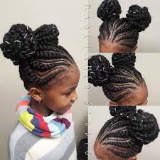 Browse the user profile and get inspired. Feed In Braids With Minis Double Bun Braids Double Bun Braids Two Buns Unicorn Buns Kids Style Hair Styles Girls Hairstyles Braids Braided Bun Hairstyles