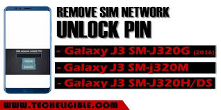 ¡úselo con cualquier tarjeta sim desde calquier operadora del mundo! Remove Sim Network Unlock Pin Galaxy J3 2016 Get Unlock Code