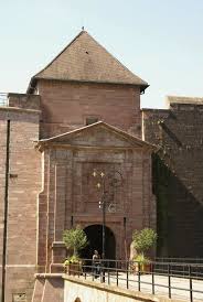 La Porte De Brisach Un Ancien Pont Levis Preserve A Belfort Brisach Gate An Old Drawbridge To Ente Territoire De Belfort Chateau France Region Bourgogne