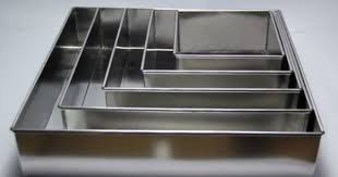 5 Tier Square Multilayer Wedding Birthday Anniversary Cake Baking Tins Cake Pans 6 7 8 9 10 Eurotins B Anniversary Cake Cake Tins Small Birthday Cakes